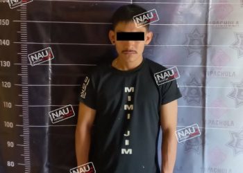 Presunto vendedor de metanfetamina fue Detenido en el centro de Tapachula.