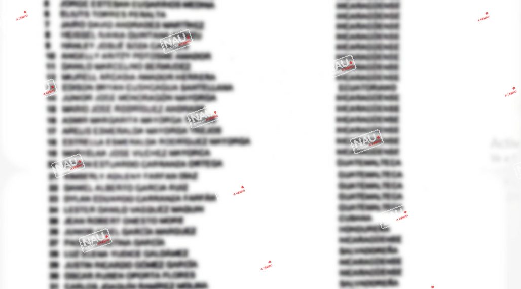 Localizan  documentos de TVR y QR falsos en Tapachula