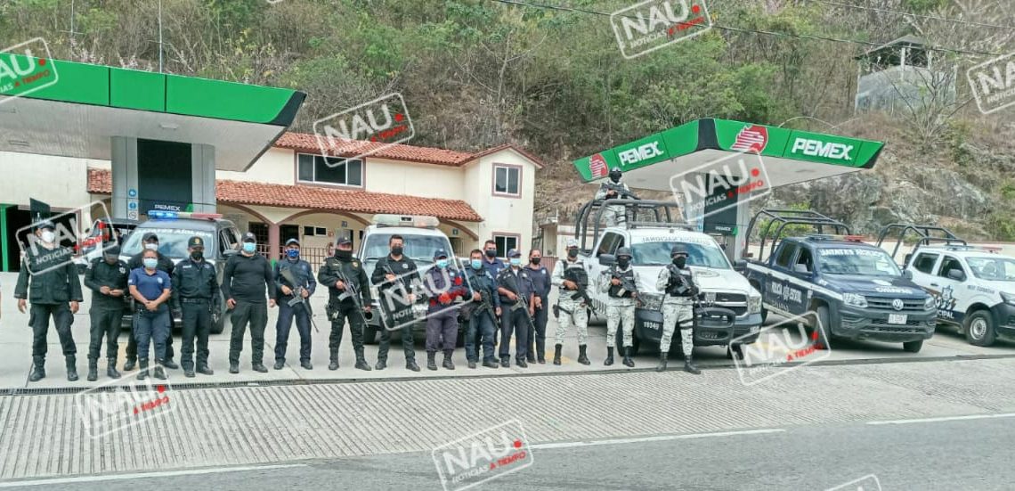 Realizan fuerzas de seguridad patrullajes en tramo Huixtla – Motozintla.