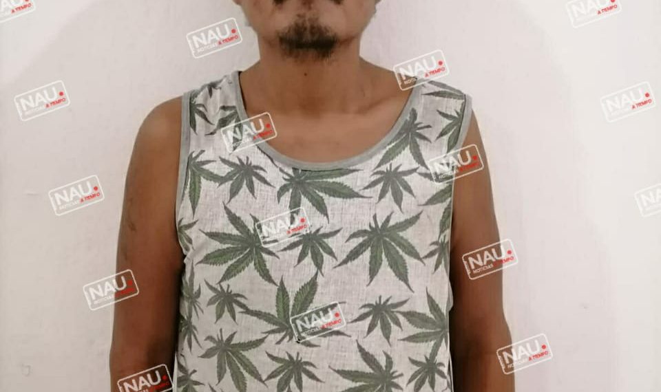 Escandalizaba con machete en mano en la Colonia 2 de Marzo.