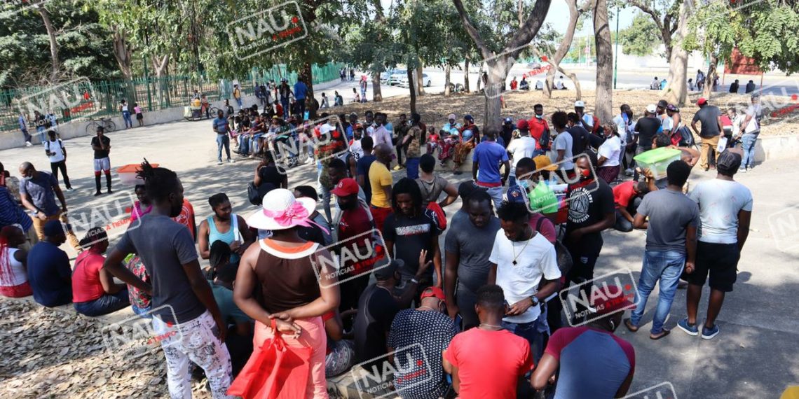 Piden al INM y GN que migrantes no se apoderen del parque ecológico.