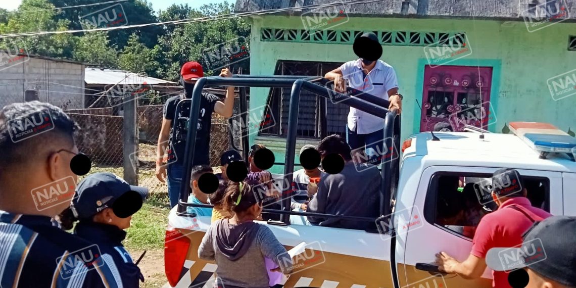 Aseguran a migrantes