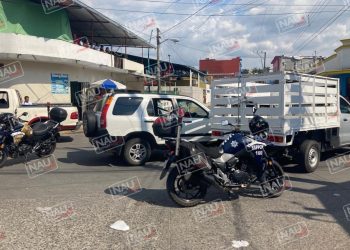 Una mujer lesionada en accidente