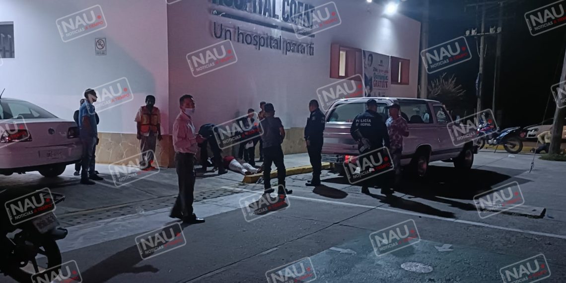 Muere mujer al llegar al Hospital COFAT, se había caído en el parque del DIF