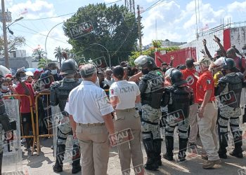 Las protestas de migrantes en Tapachula afectan a la ciudadanía