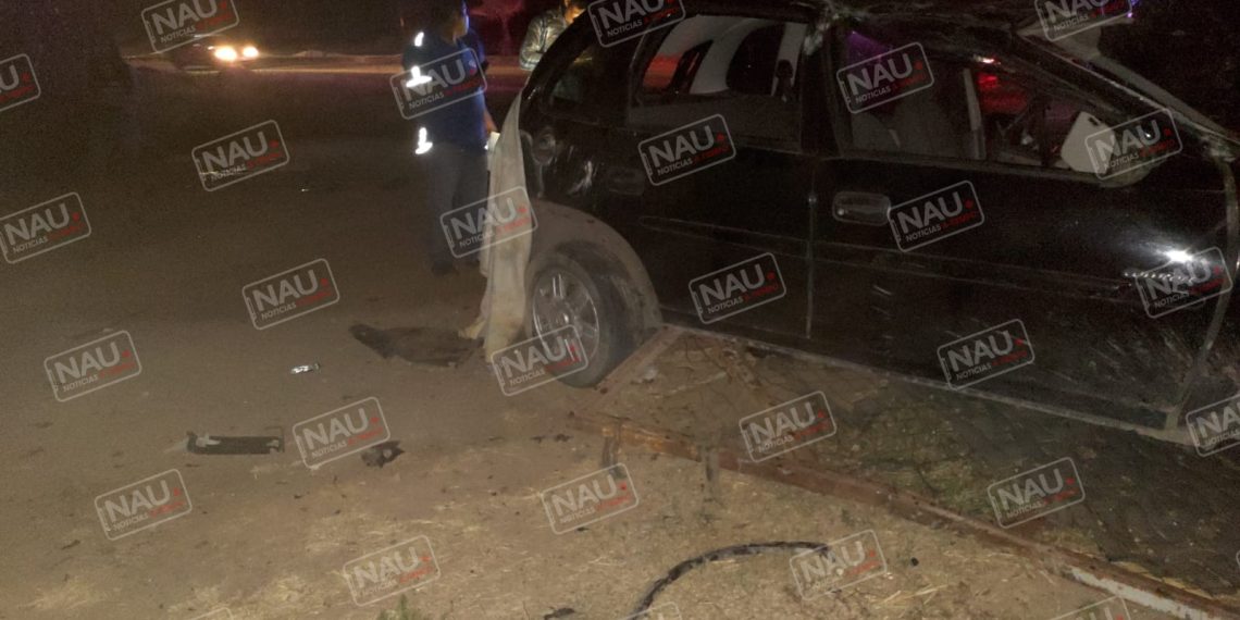 Un lesionado en accidente