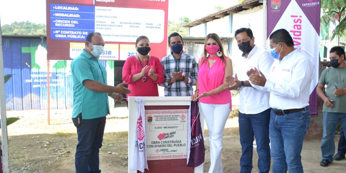 NUEVA OBRA LLEVA BIENESTAR AL EJIDO MEXIQUITO