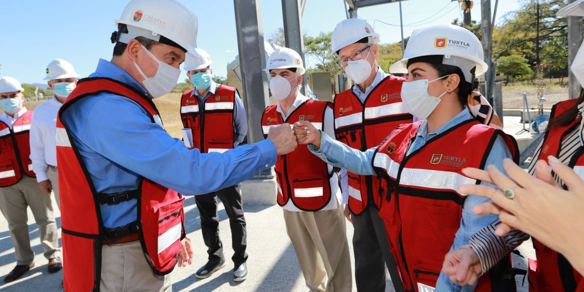 Supervisan rehabilitación de Planta de Tratamiento de Aguas Residuales “Tuchtlán”