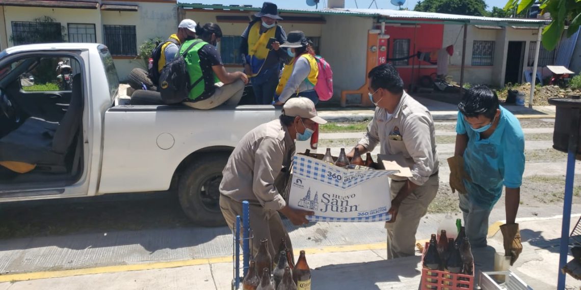 CONTINÚA CAMPAÑA CONTRA EL DENGUE, ZIKA Y CHIKUNGUNYA EN TAPACHULA