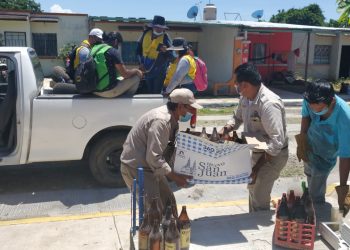 CONTINÚA CAMPAÑA CONTRA EL DENGUE, ZIKA Y CHIKUNGUNYA EN TAPACHULA