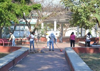INICIA PROGRAMA “BARRETÓN 2022” PARA EL RESCATE DE PARQUES EMBLEMÁTICOS EN TAPACHULA