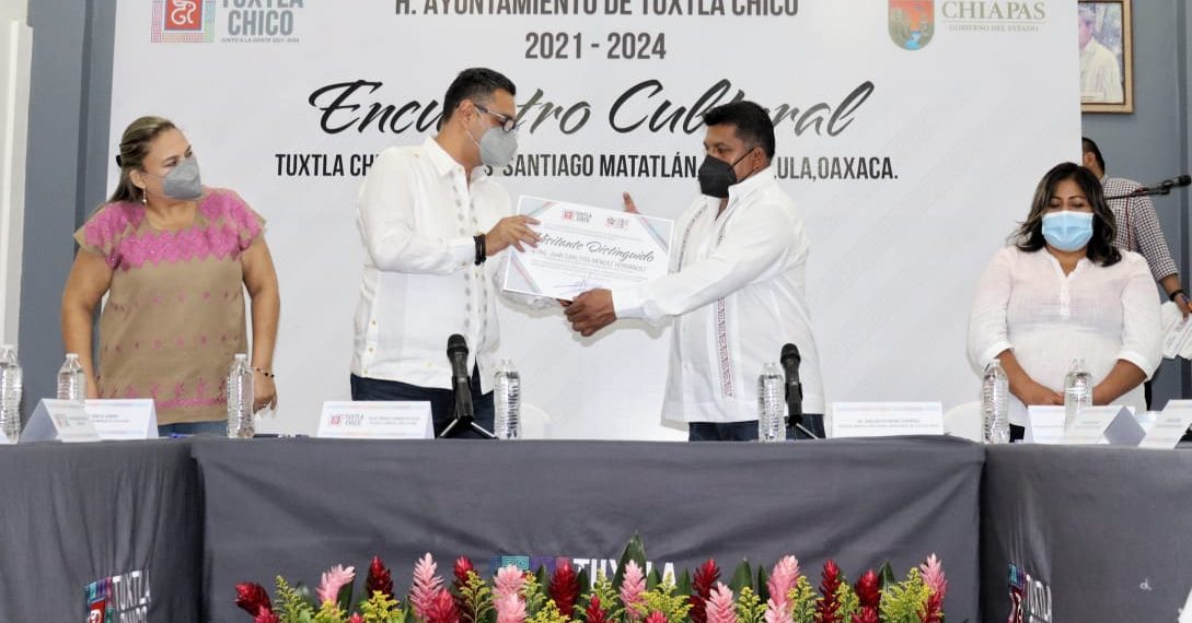 Tuxtla Chico y Santiago Matatlán, Tlacolula, Oaxaca, unen lazos culturales