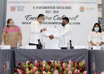 Tuxtla Chico y Santiago Matatlán, Tlacolula, Oaxaca, unen lazos culturales
