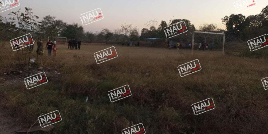 Muere una persona que jugaba fútbol.