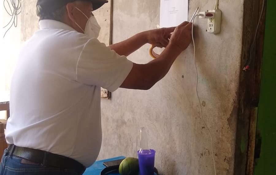 Se refuerzan medidas de prevención contra el Covid-19 en Tuxtla Chico.