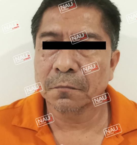 Policía especializada detienen a presunto pederasta.