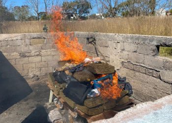 INCINERA FGR EN CHIAPAS MÁS DE 146 KILOS DE NARCÓTICOS