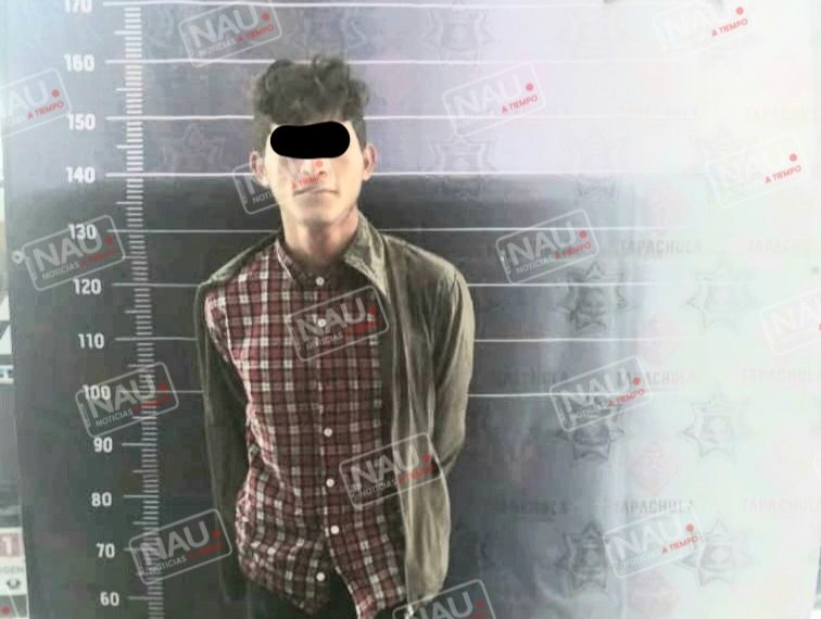 Sujeto fue detenido por amenazar con arma de fuego a una mujer