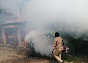 SE REALIZARÁ ESTE MIÉRCOLES NEBULIZACIÓN EN COLONIAS DEL NORPONIENTE DE TAPACHULA