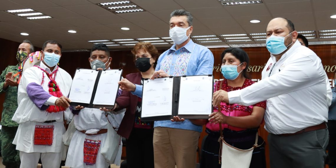 Entregan predio a 115 comuneros de Aldama, en un acto de justicia social que abona a la paz en Chiapas