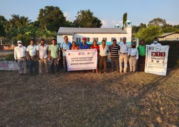 Fortalecen a los Comités de Prevención y Participación Ciudadana de Protección Civil en Tuxtla Chico