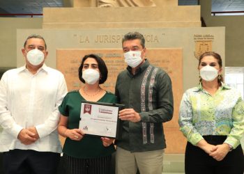 Gobernador reconoce a juezas y jueces por abonar a la paz social, al respeto y la democracia