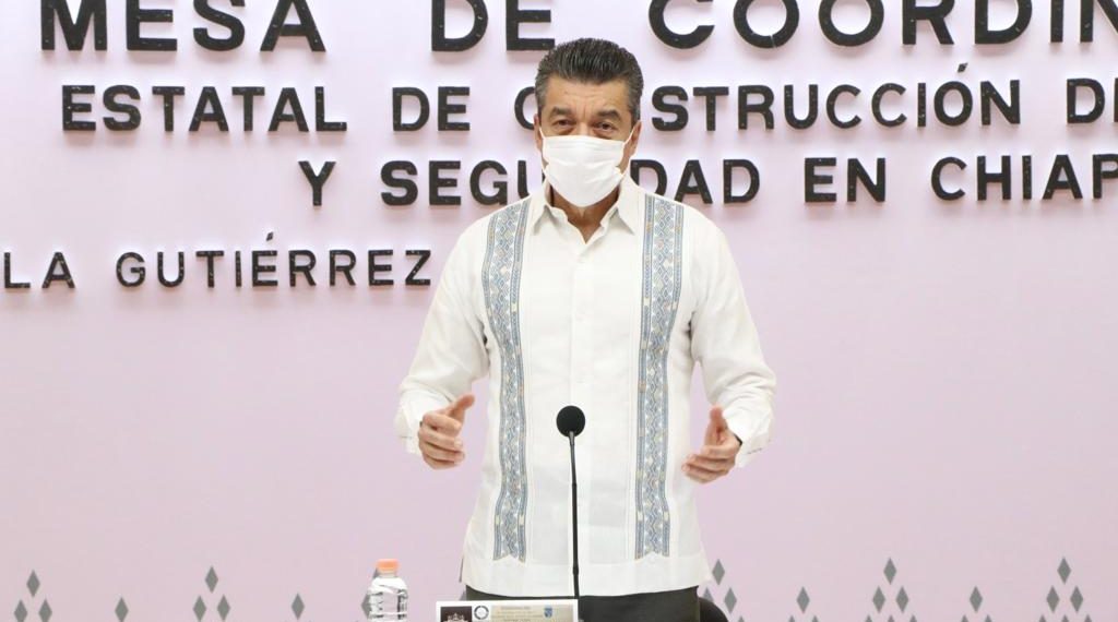 Aunque Chiapas va bien ante COVID-19, hay que mantener las medidas preventivas: Gobernador