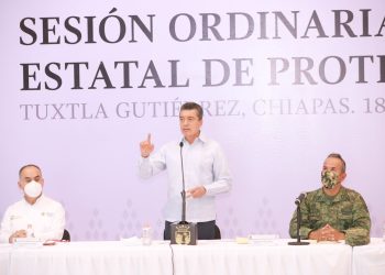 Encabeza Gobernador la Sesión Ordinaria del Consejo Estatal de Protección Civil