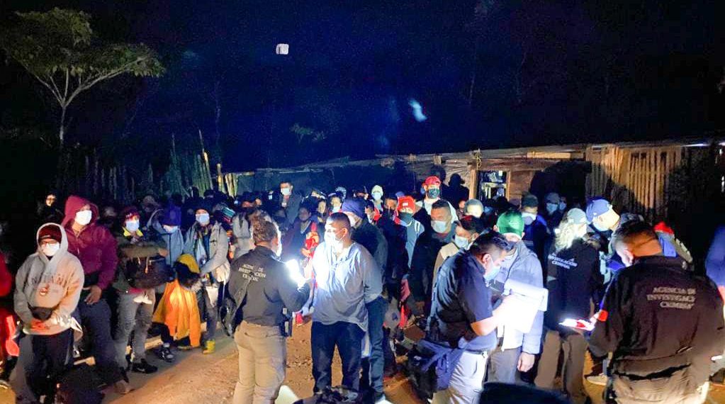 TRAS CATEO FGR RESCATA A 286 PERSONAS INDOCUMENTADAS EN CHIAPAS