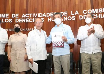 Gobernador asiste al Cuarto Informe de la CEDH