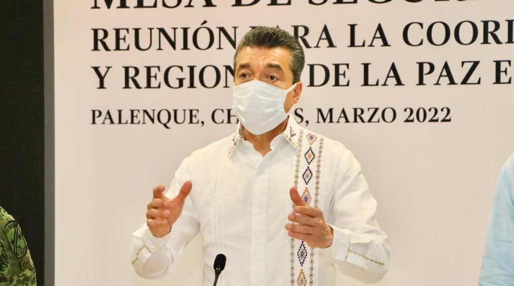 Registra Chiapas cuatro días de saldo blanco en delitos de alto impacto