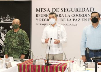 Chiapas va bien ante COVID-19, pero hay que vacunarse y reforzar la prevención: Gobernador