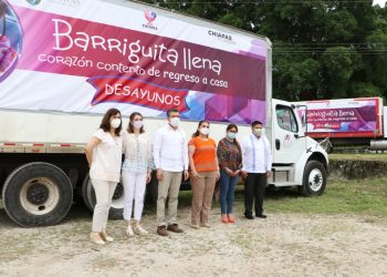 En Palenque, encabeza Gobernador el inicio de la operación de Programas Alimentarios 2022