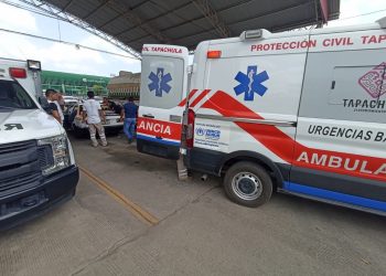 ATIENDE PERSONAL DE PC DE TAPACHULA PARTO EN UN TAXI