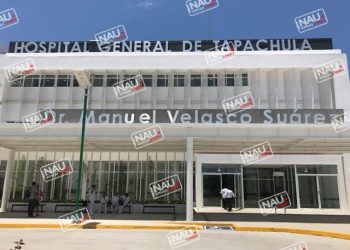 Menor fallecido en el Hospital General de Tapachula al no resistí las lesiones que se provocó al caer de un vehículo.