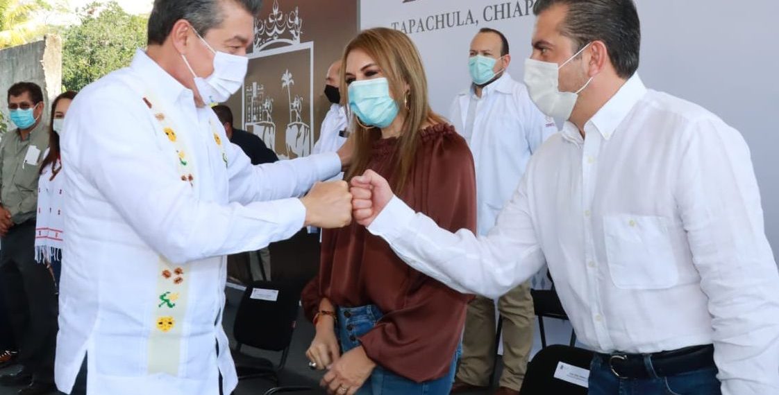 Tapachula se fortalece en infraestructura urbana y de salud impulsada por Rutilio Escandón: Yamil Melgar.