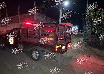 Fuga de Gas LP causa movilización del cuerpo de bomberos.