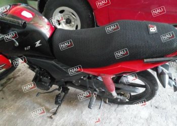 Fue a la iglesia adventista y le robaron su motocicleta.