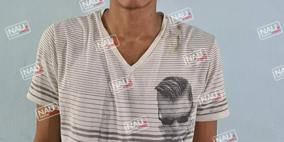 Detienen a dos personas con marihuana.