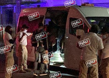 INM y GN aseguran a 80 migrantes de diferentes nacionalidades en el operativo implementado la noche de este viernes.