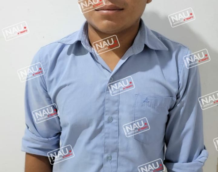 Detienen a sujeto con crack en Tuxtla Chico.