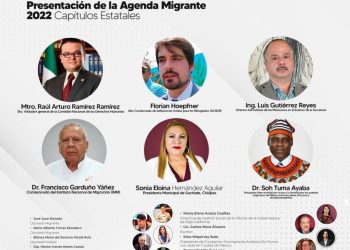 SONIA ELOINA HERNÁNDEZ AGUILAR SERÁ PARTE DE LA “AGENDA MIGRANTE 2022: CAPÍTULOS ESTATALES”.