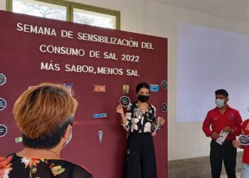 CON ACTIVIDADES DE SALUD SE REALIZA LA SEMANA DE SENSIBILIZACIÓN DEL CONSUMO DE SAL 2022 EN TAPACHULA