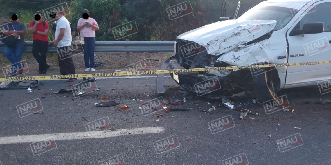 Una persona lesionada deja accidente en Huixtla