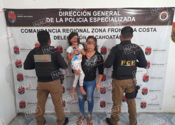 Policía ministerial detiene a dos personas; una con orden de aprensión y la otra con marihuana