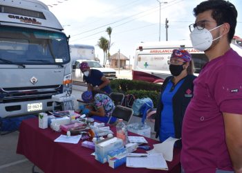 CONCLUYE ACTIVIDADES CONVOY DE LA SALUD EN PUERTO MADERO