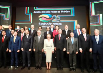 Gobernador reconoce a Fundación Azteca por su apoyo a la niñez y juventud