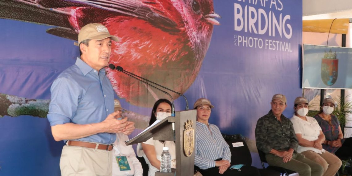 Chiapas Birding and Photo Festival promueve el aviturismo y la riqueza natural: Gobernador