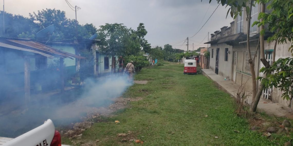 COMUNIDADES RURALES DE TAPACHULA SE SUMAN AL PROGRAMA DE DESCACHARRIZACIÓN