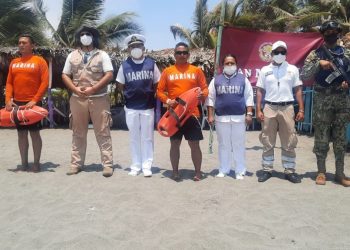 SE INTENSIFICAN RECORRIDOS PREVENTIVOS EN PLAYAS DE TAPACHULA